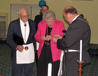 W. Bro., Noble Jack Herald received his 50-Year Masonic Membership Award On Monday, March 10, 2014, at Salida Lodge #57 .